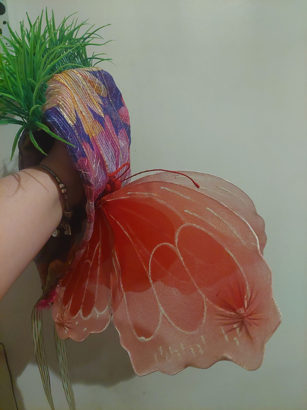 Handmade flowery nature bonnet!