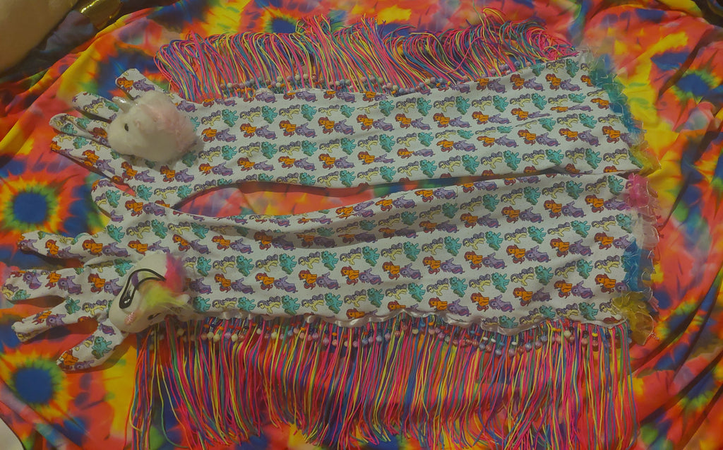 Rainbow Power Pony gloves!