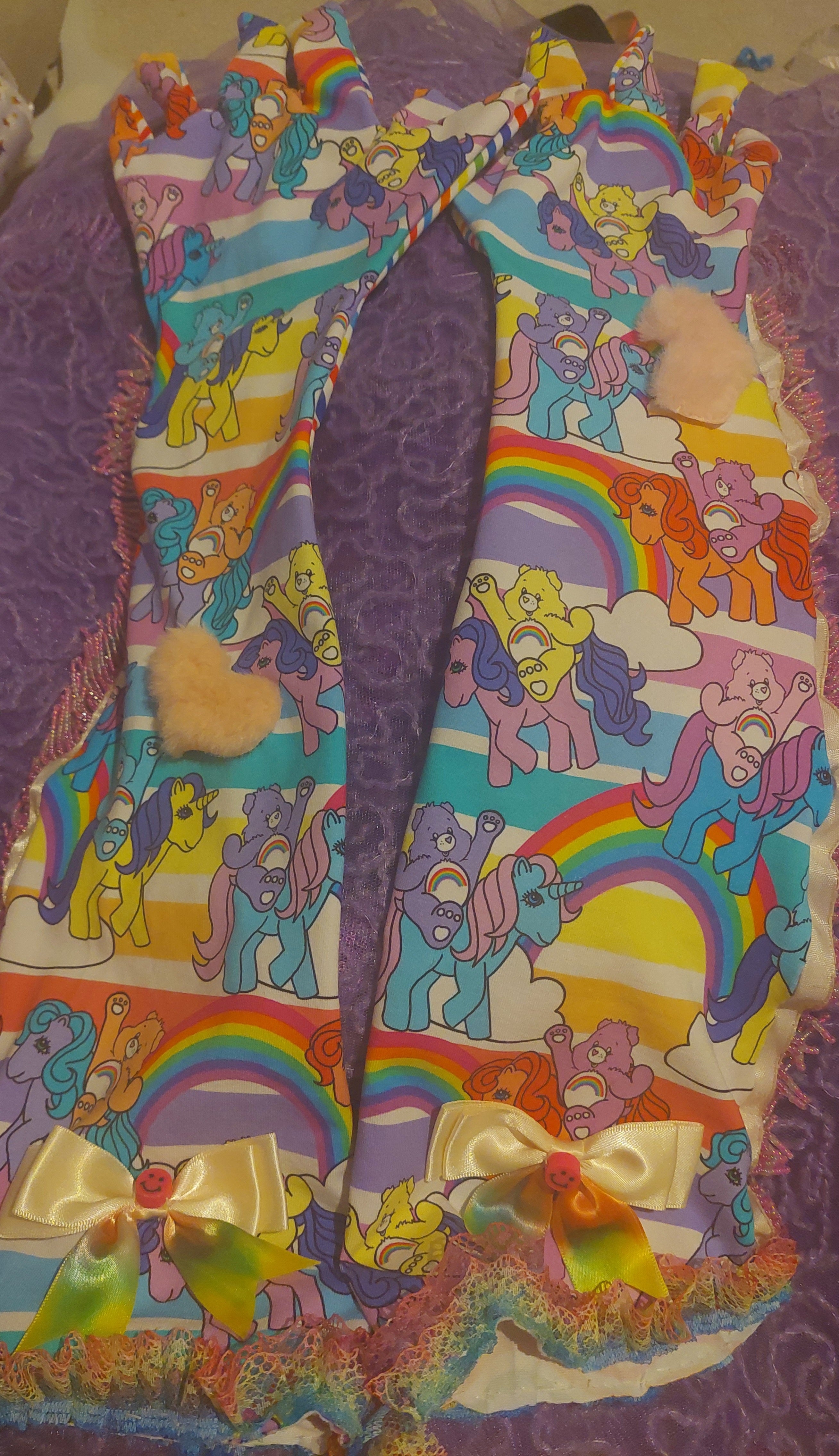 Care Bear x My Little Pony gloves