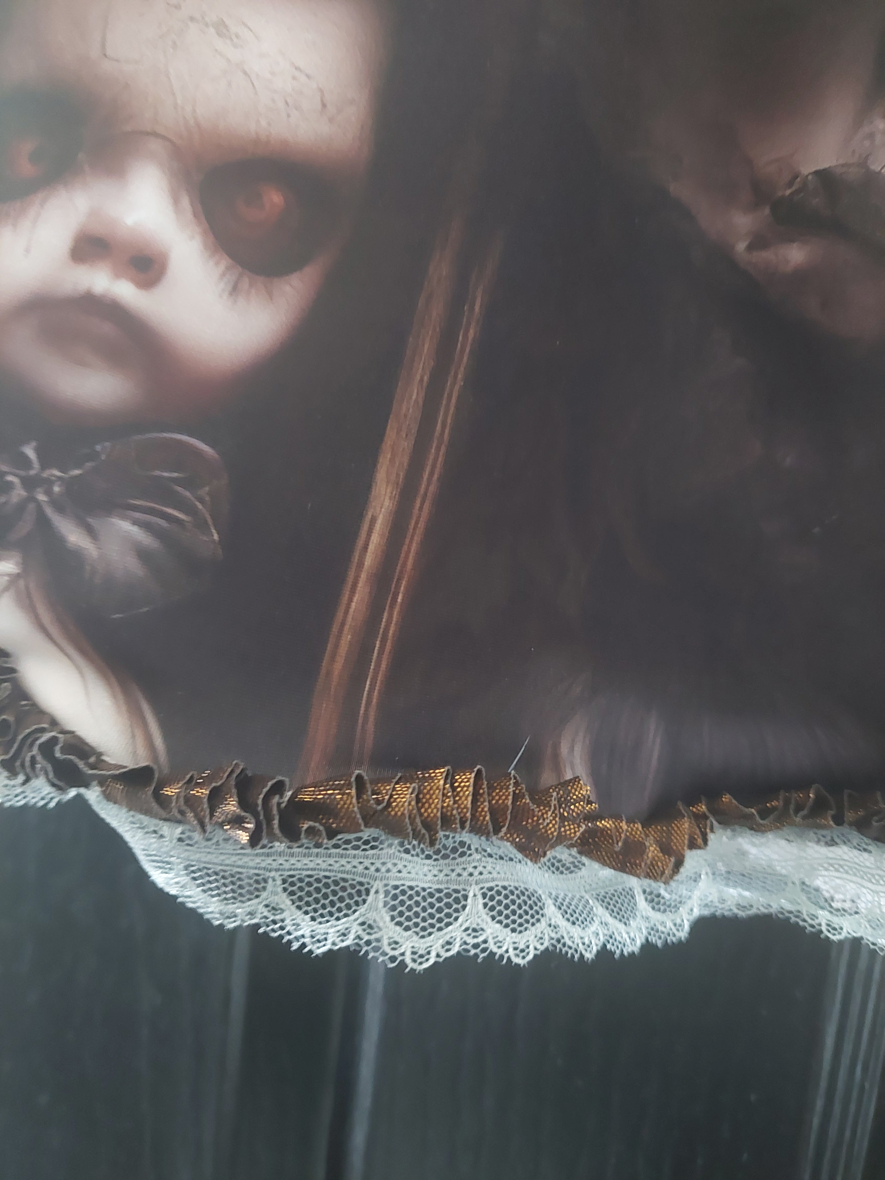 Spooky Creepy Dolls skirt