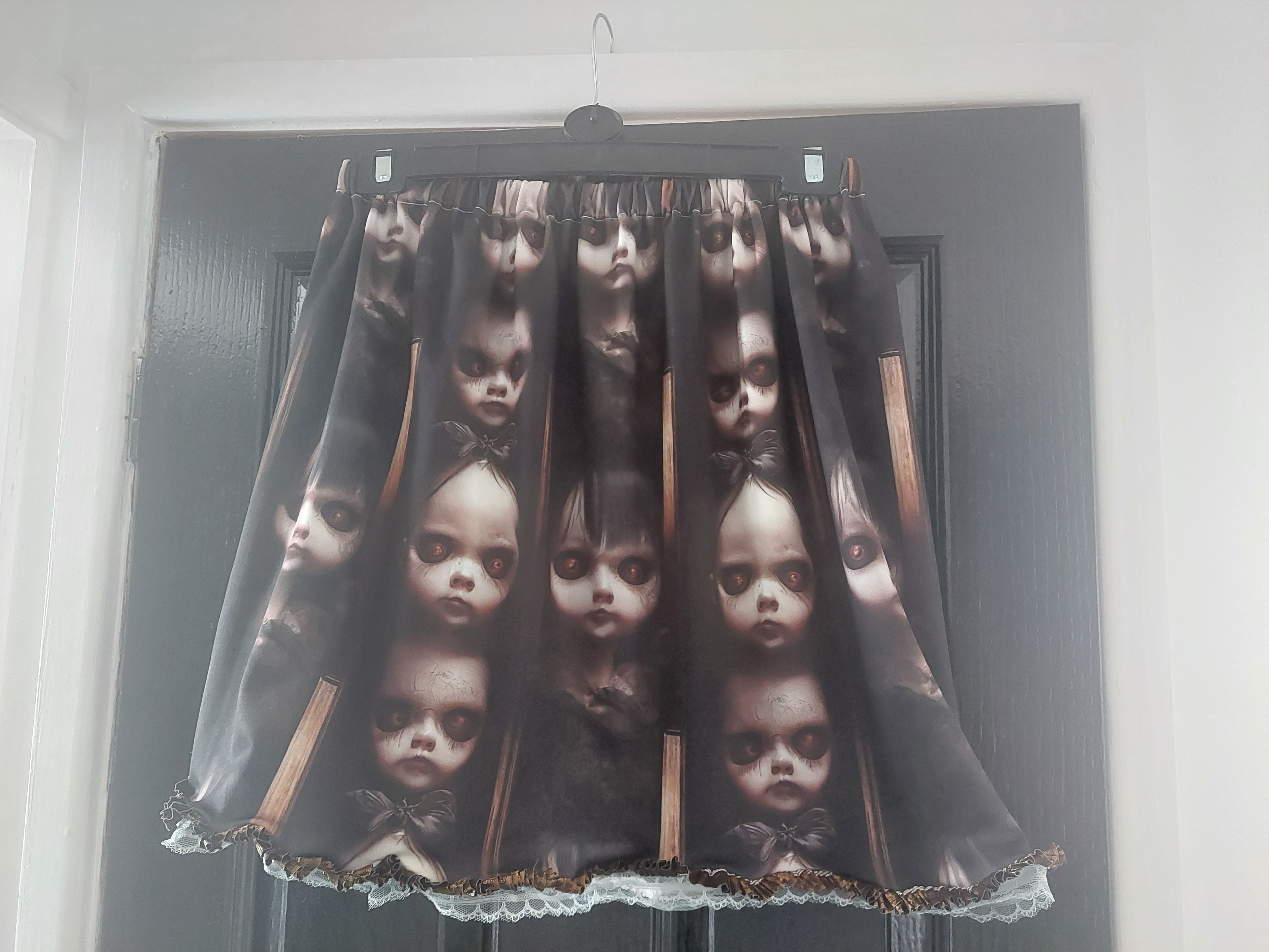 Spooky Creepy Dolls skirt