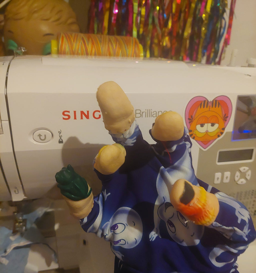 Casper themed gloves!